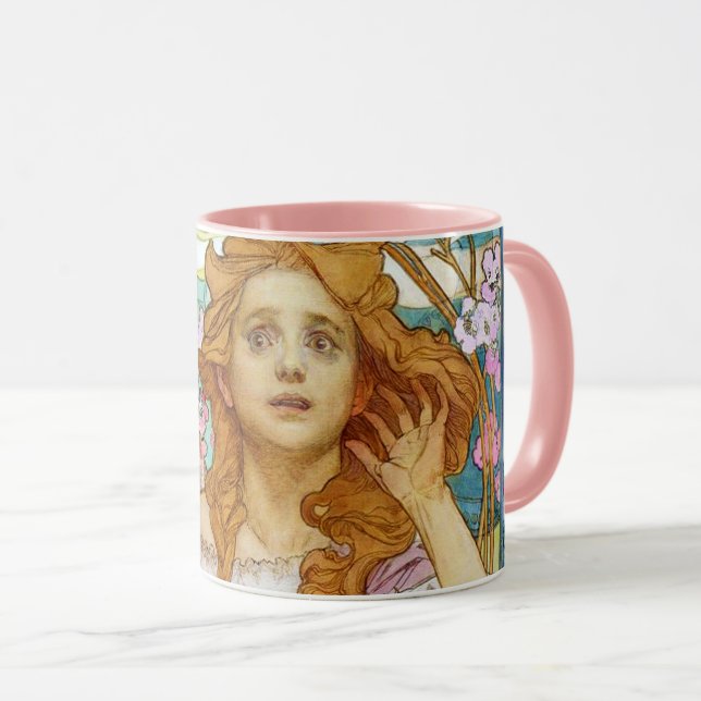 Maud Adams as Joan of Arc, Mucha Mug (Front Right)