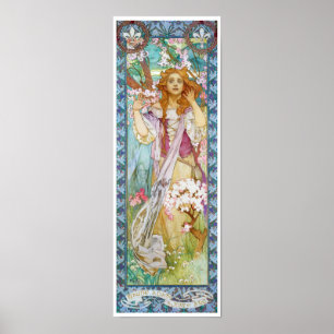 Maud Adams as Joan of Arc, Mucha Poster