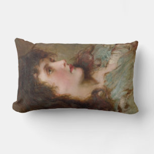 Maud (Elegant Female Portrait) Lumbar Cushion