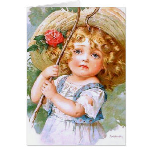 Maud Humphrey's Sweet Little Summer Girl