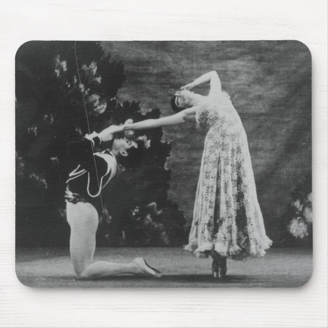 Maude Lloyd and Hugh Laing Mouse Pad (Front)