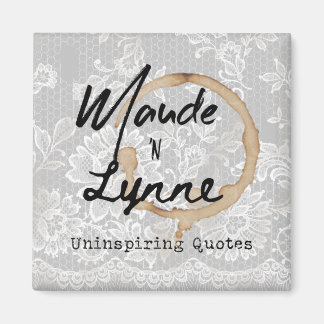 Maude N Lynne logo magnet