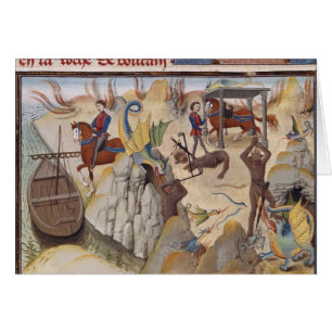 Maugis Fighting the Serpent