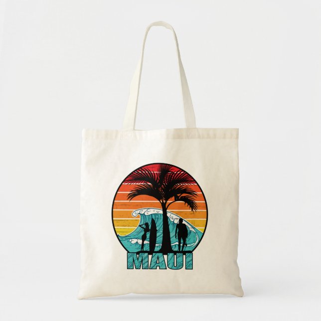 Maui Beach Hawaii Tote Bag (Front)