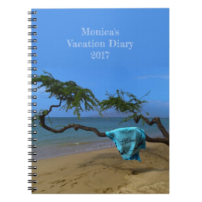 Maui Beach Notebook (Front)