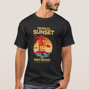Maui Beaches Hawaiian Archipelago Summer Vacation T-Shirt