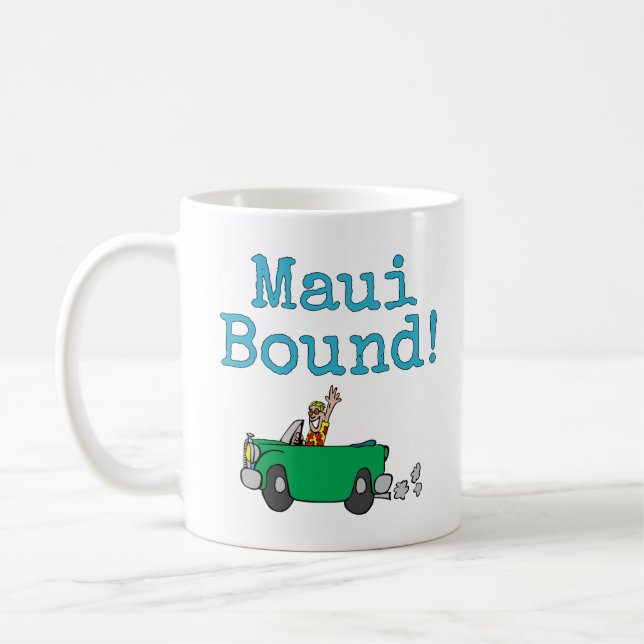 Maui Bound! mug (Left)