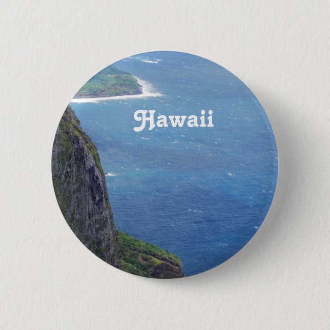 Maui Coast 6 Cm Round Badge (Front)