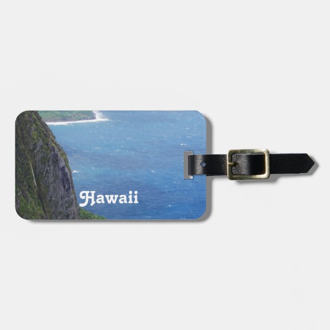 Maui Coast Luggage Tag (Front Horizontal)