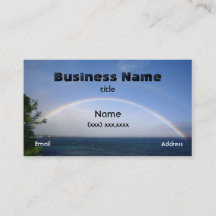 Maui Double Rainbow Card