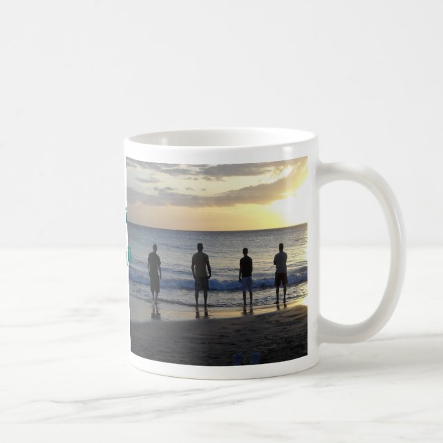 Maui, Hawaii Beach Sunset Coffee Mug (Right)