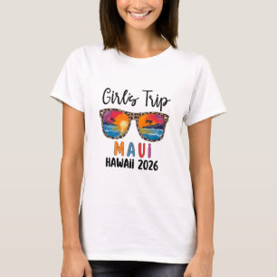Maui Hawaii Girls Trip 2026 Weekend Vacation Group T-Shirt
