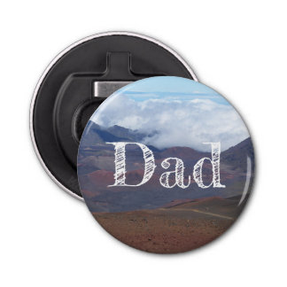 Maui Hawaii Haleaka Volcano Dad Bottle Opener