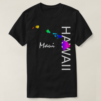 MAUI - HAWAII ISLANDS NEON RAINBOW T-Shirt