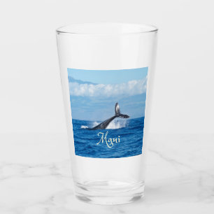 Maui Hawaii Ocean Whale Tail Glass