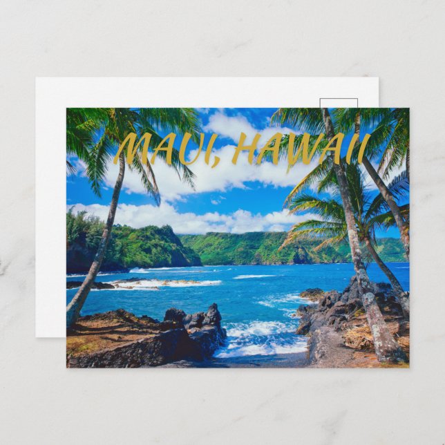 Maui, Hawaii Postcard (Front/Back)