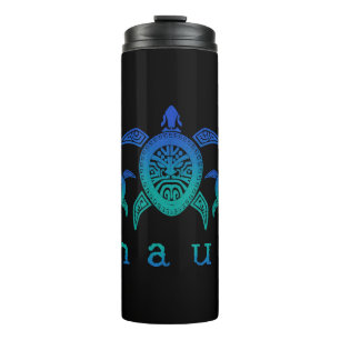 Maui Hawaii Sea Turtles Hawaiian Scuba Diving Thermal Tumbler