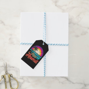 Maui Hawaii Sunset Beach Waves Gift Tags