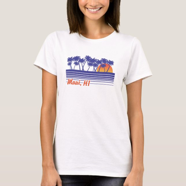 Maui Hawaii T-Shirt (Front)