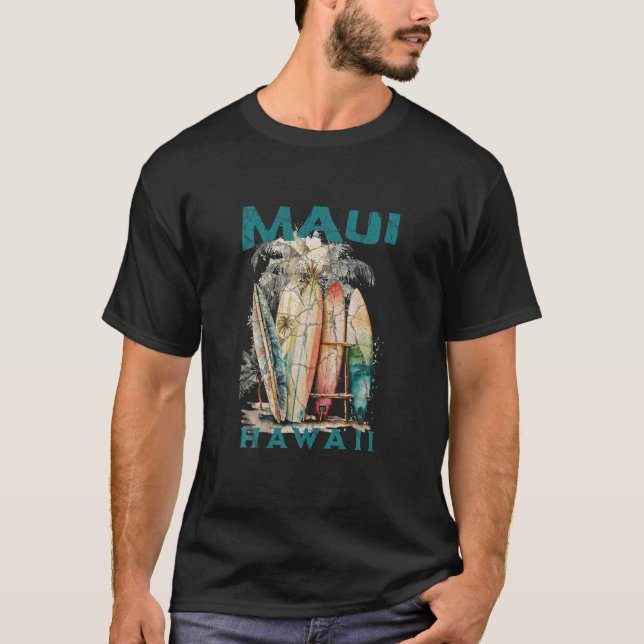 Maui Hawaii T Shirt (Front)