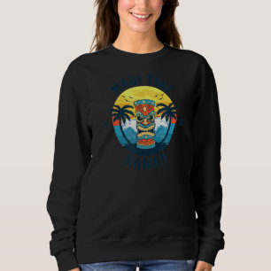 Maui Hawaii Tiki Vacationing Sweatshirt