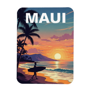Maui Hawaii Travel Magnet