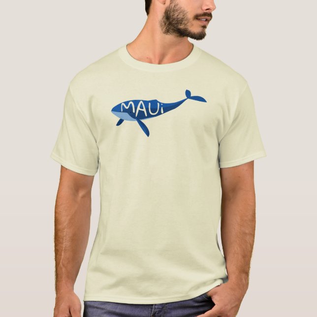 Maui Hawaii Whale T-Shirt (Front)