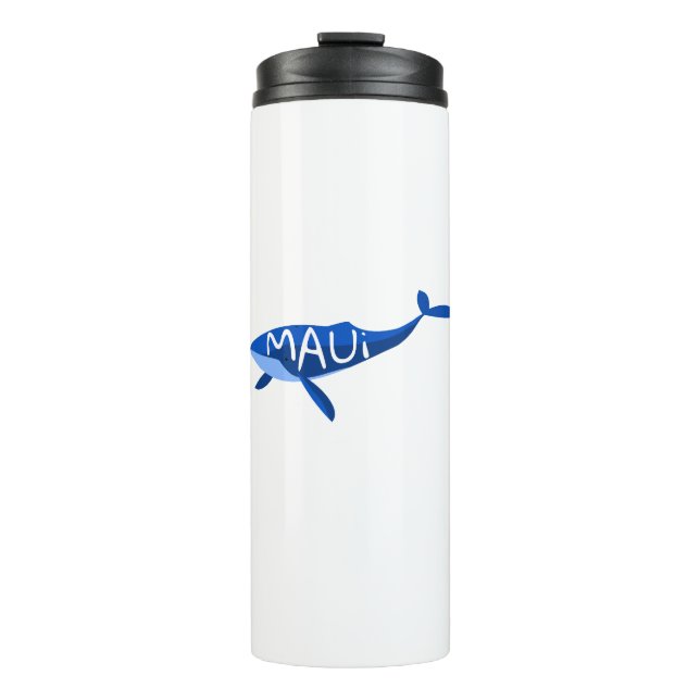 Maui Hawaii Whale Thermal Tumbler (Front)