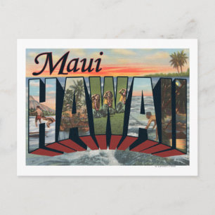 Maui, HawaiiLarge Letter ScenesMaui, HI Postcard