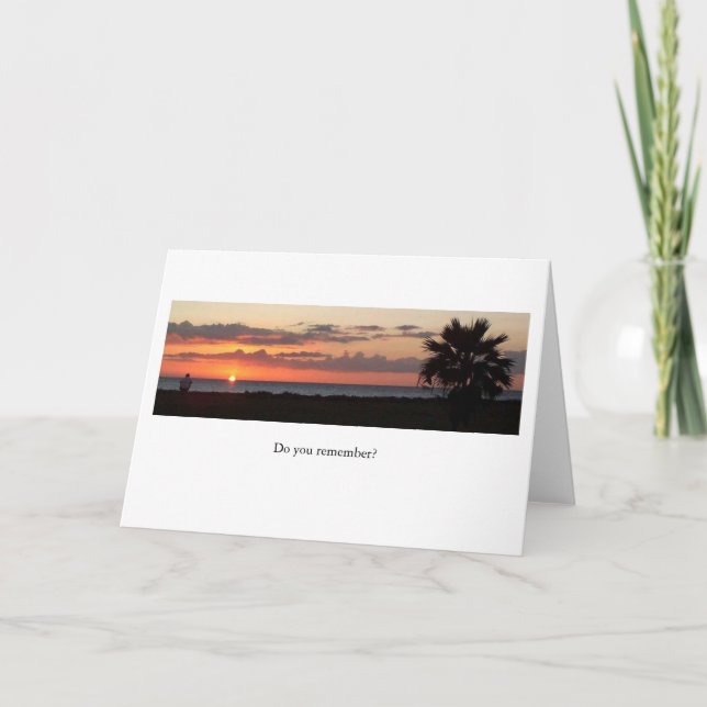 Maui New Year. Holiday Card (Front)