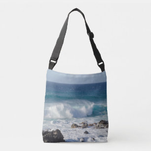 Maui Ocean Waves, Tropical Crossbody Bag