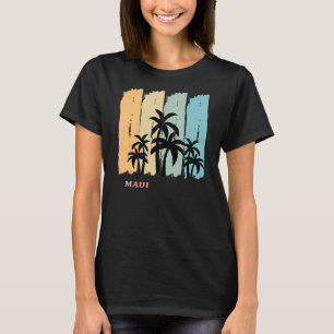 Maui Palms Sun Hawaii Surf Aloha Oahu Waikiki Souv T-Shirt