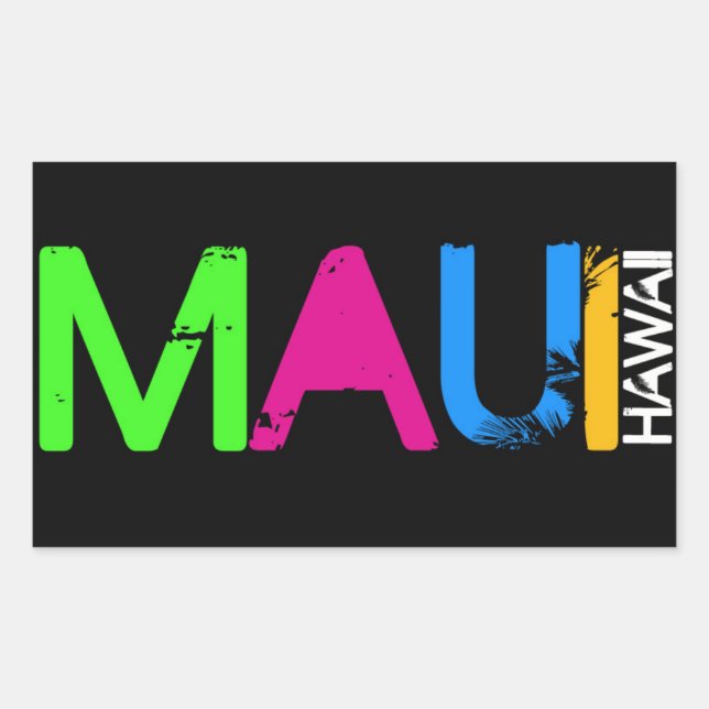 Maui Stickers (Front)