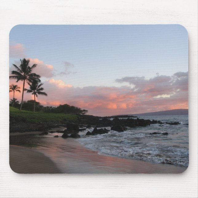 Maui Sunset Mouse Pad (Front)