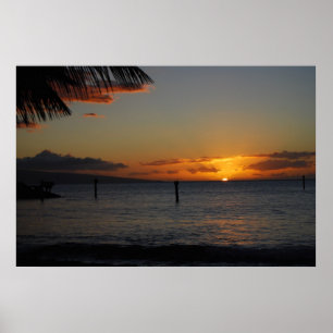 Maui Sunset Poster