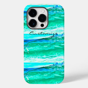Maui waves green/blue Case-Mate iPhone 14 pro case