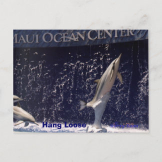 Mauii Ocean Hang Loose Postcard