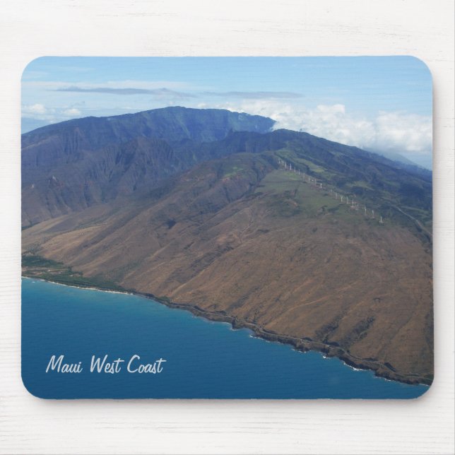 Maui's West Coast Mouse Pad (Front)