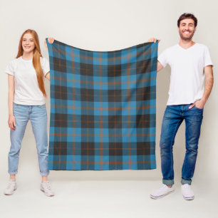 Maule Ancient Plaid Fleece Blanket