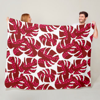 MAULI (Rose Duo) Fleece Blanket