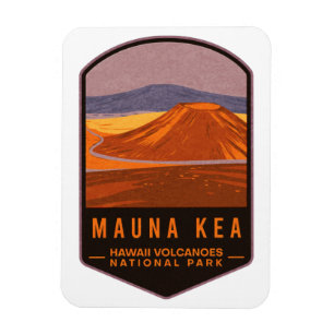 Mauna Kea Hawaii Volcanoes National Park Magnet