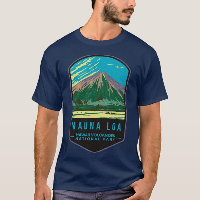 Mauna Loa Hawaii Volcanoes National Park T-Shirt (Front)
