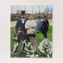 Maurice Garin Winner Paris-Roubaix 1898 Colour Red