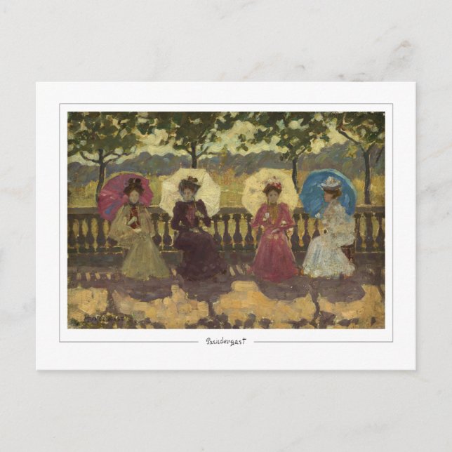 Maurice Prendergast #46 - Fine Art Postcard (Front)