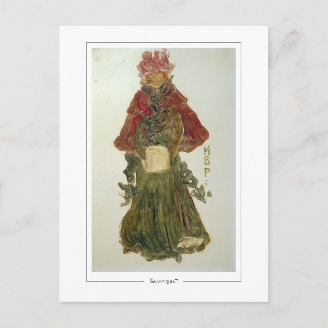 Maurice Prendergast #485 - Fine Art Postcard (Front)