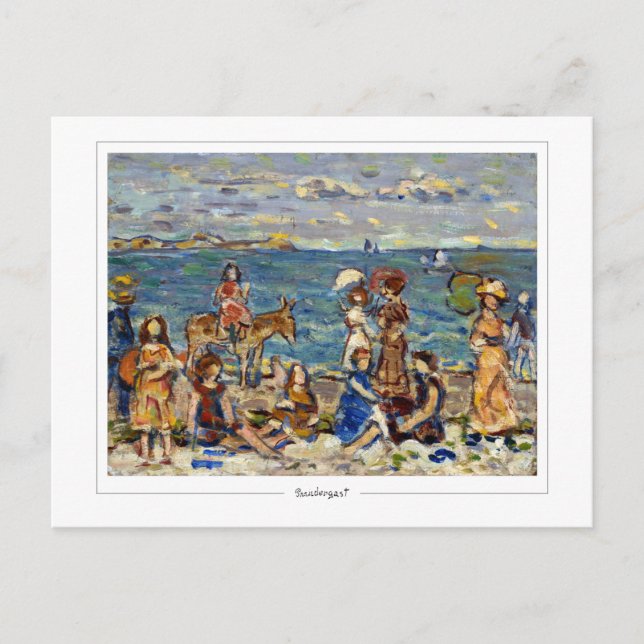 Maurice Prendergast #594 - Fine Art Postcard (Front)