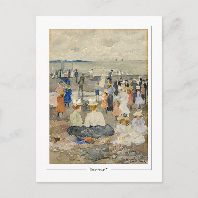 Maurice Prendergast #627 - Fine Art Postcard (Front)