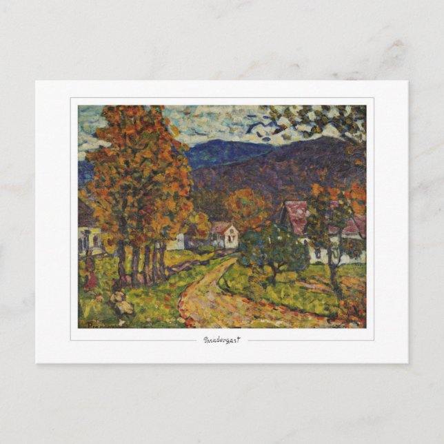 Maurice Prendergast #638 - Fine Art Postcard (Front)