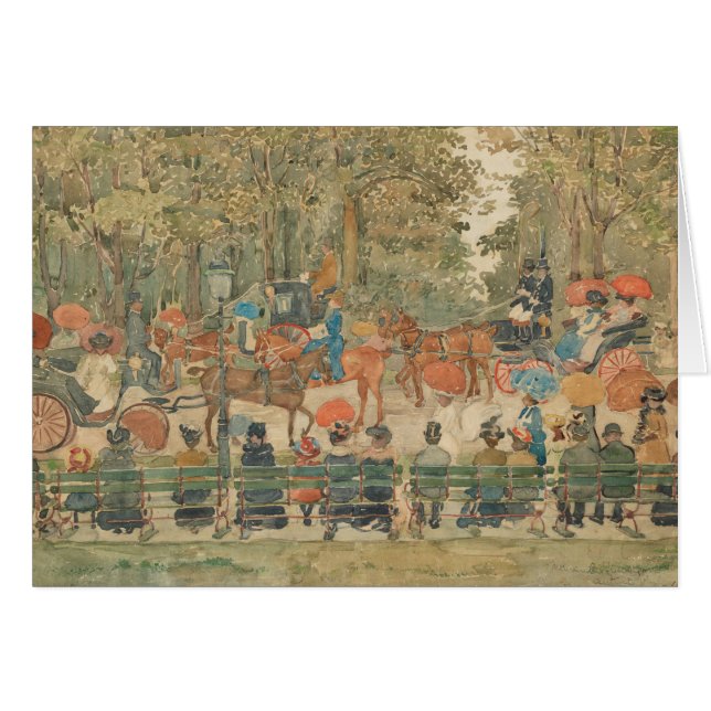 Maurice Prendergast - Central Park, 1901 (Front Horizontal)