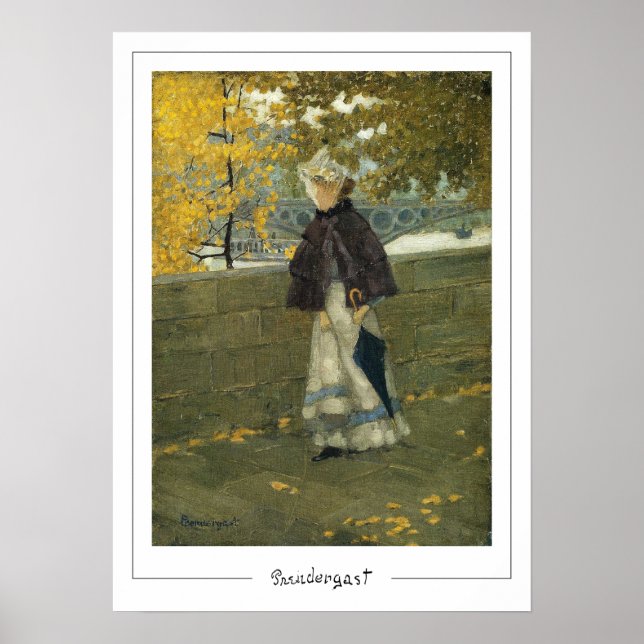 Maurice Prendergast Zedign Art Poster #253 (Front)